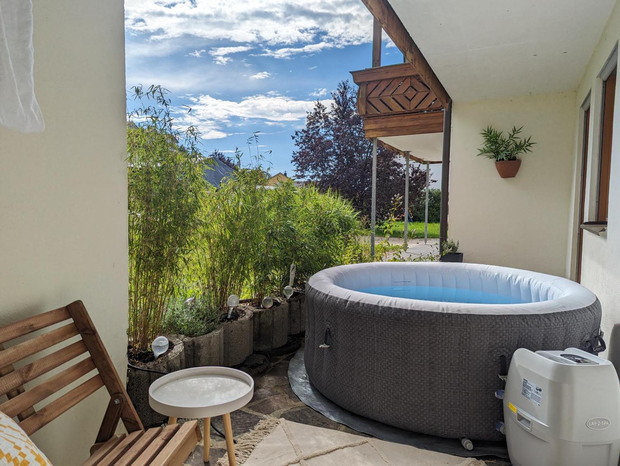 Fewo Goldstueck Mit Privatem Spa Und Whirlpool Grafenau  Dış mekan fotoğraf