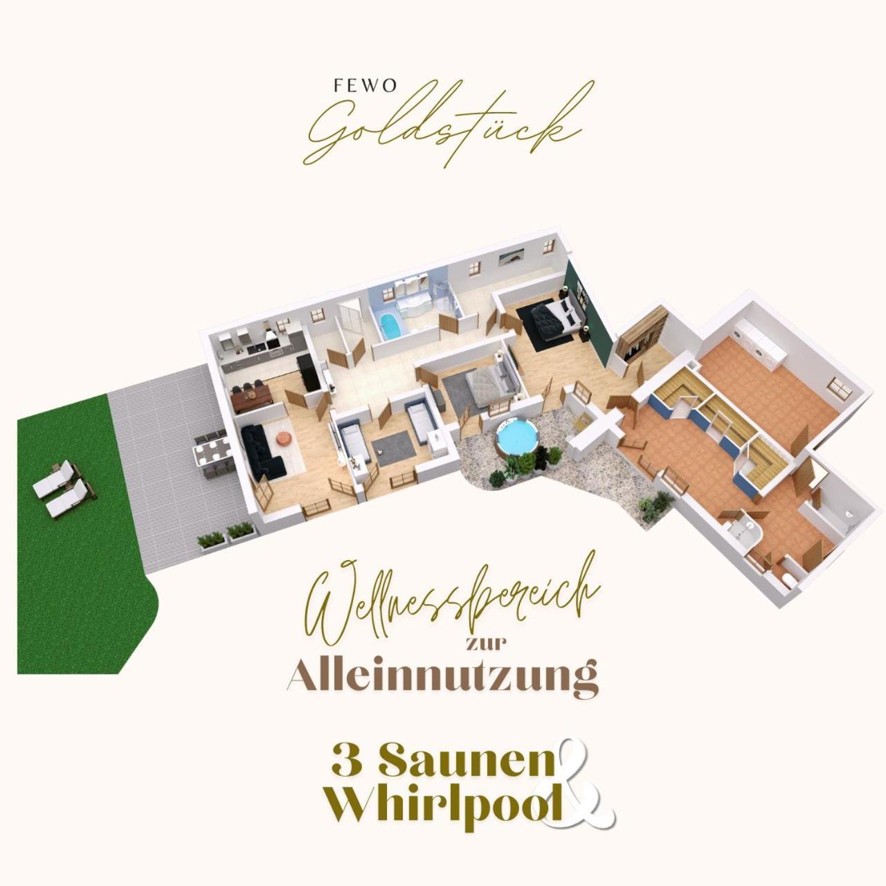 Fewo Goldstueck Mit Privatem Spa Und Whirlpool Grafenau  Dış mekan fotoğraf